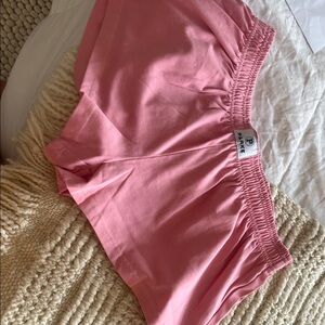 PARKE Cotton conch shorts